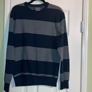 J Crew Vintage , Black and Gray Oversized Sweater, Small , EUC